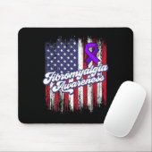 Fibromyalgie Awareness Survivor Proud Warrior 7 Mousepad (Mit Mouse)