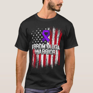 Fibromyalgie Awareness Survivor Proud Warrior T-Shirt
