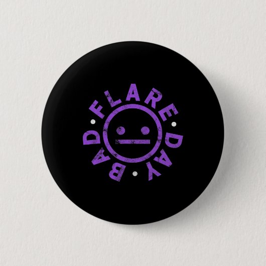 Fibromyalgie Bad Flare Day Chronische Schmerzen Fi Button (Vorderseite)