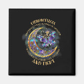 - Fibromyalgie Bewusstsein 33 Magnet (Vorne)