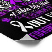 Fibromyalgie Bewusstsein 3 Poster (Ecke)