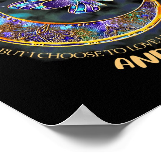 - Fibromyalgie Bewusstsein 8 Poster (Ecke)