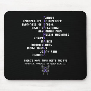 Fibromyalgie Bewusstsein Chronische Krankheit Gesc Mousepad