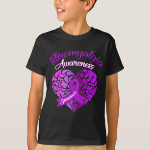 Fibromyalgie Bewusstsein Chronische Schmerzen Frau T-Shirt