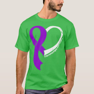 Fibromyalgie Bewusstsein der Menschen Liebe Herz B T-Shirt