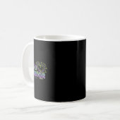 Fibromyalgie Bewusstsein Fibro Krieger Grafisches Kaffeetasse (Vorderseite Links)
