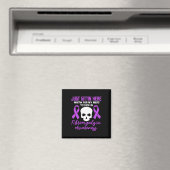 Fibromyalgie Bewusstsein Fibro Krieger Lila Band Magnet (In Situ (Geschirrspüler))