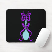 Fibromyalgie Bewusstsein Fibro Krieger Überlebende Mousepad (Mit Mouse)