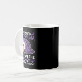 Fibromyalgie Bewusstsein Kaffeetasse (Vorderseite Links)