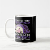 Fibromyalgie Bewusstsein Kaffeetasse (Links)