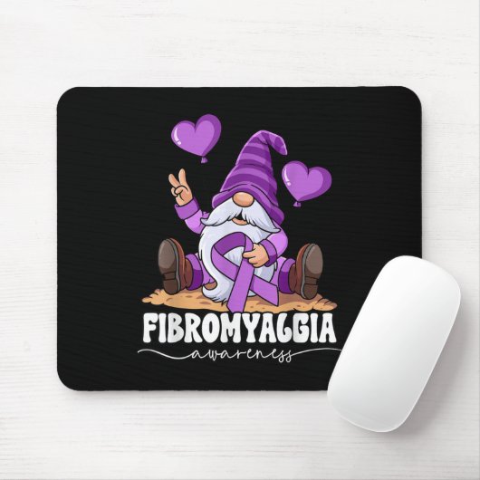 Fibromyalgie Bewusstsein Mousepad (Mit Mouse)