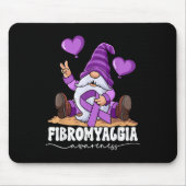 Fibromyalgie Bewusstsein Mousepad (Vorne)