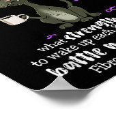 Fibromyalgie Bewusstsein nicht beurteilen Sie mir, Poster (Ecke)