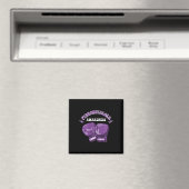 Fibromyalgie Bewusstsein Ribbon Boxhandschuhe Fibr Magnet (In Situ (Geschirrspüler))