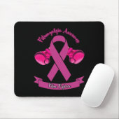 Fibromyalgie Bewusstsein Ribbon Boxhandschuhe Fibr Mousepad (Mit Mouse)
