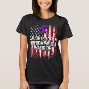 Fibromyalgie Bewusstsein Überlebende Tochter Krieg T-Shirt