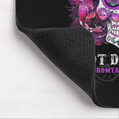 Fibromyalgie Bewusstsein Zucker Schädel noch nicht Mousepad (Ecke)