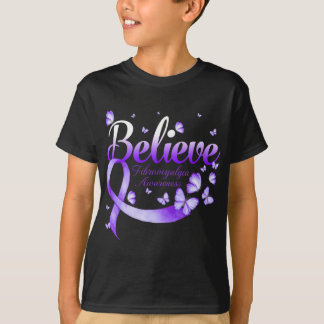 Fibromyalgie Bewusstseinsbildung Schmetterling 1 T-Shirt
