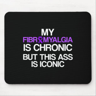 Fibromyalgie Bewusstseinsüberlebung Chronischer Kr Mousepad