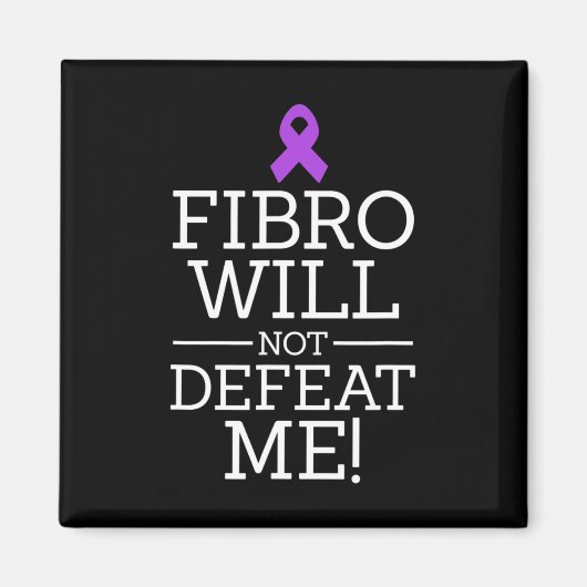 Fibromyalgie-Bewusstseinswarter Fibro wird nicht s Magnet (Vorne)
