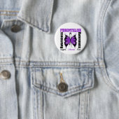 Fibromyalgie Butterfly Button (Beispiel)