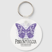 Fibromyalgie Butterfly Schlüsselanhänger (Vorderseite)