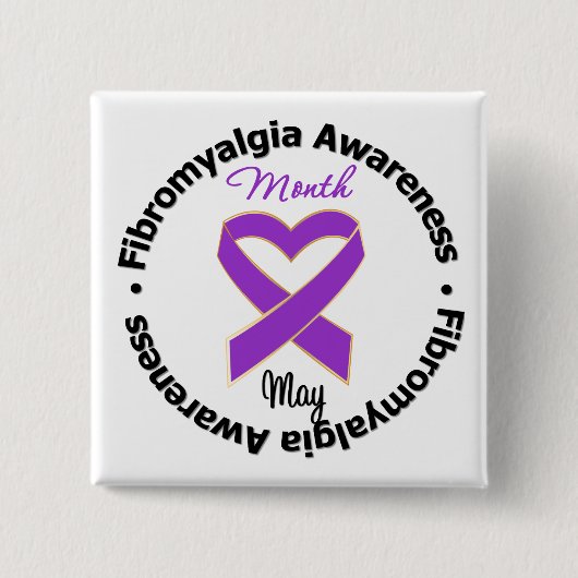 Fibromyalgie Button (Vorderseite)