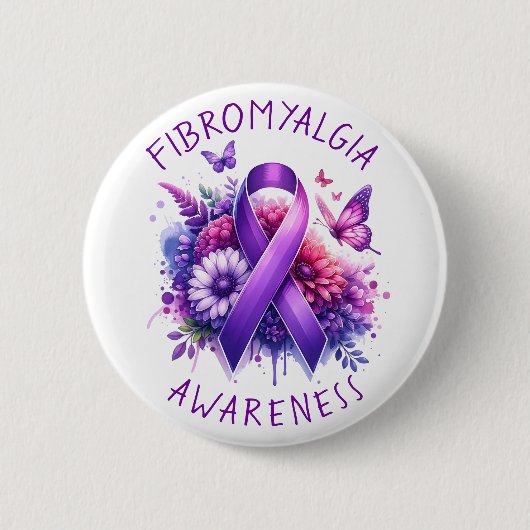 Fibromyalgie Button (Vorderseite)