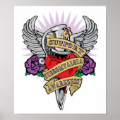 Fibromyalgie Dagger Poster (Vorne)