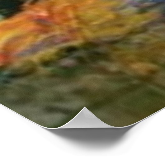 Fibromyalgie, der Drache im Inneren Poster (Ecke)