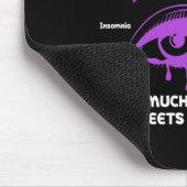 Fibromyalgie Es ist viel mehr, als die Augenklappe Mousepad (Ecke)