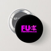 Fibromyalgie Familie Fibromyalgie Bewusstsein Button (Vorne & Hinten)