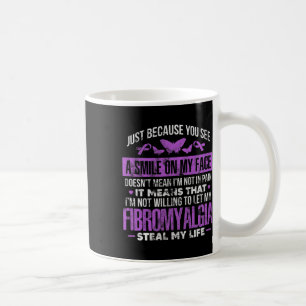 Fibromyalgie Fibro Warrior Lila Ribbon Butterfly Kaffeetasse