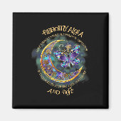 Fibromyalgie - Fibromyalgie Bewusstsein 17 Magnet (Vorne)