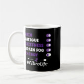Fibromyalgie Fibromyalgie Bewusstsein Kaffeetasse (Links)