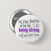 Fibromyalgie in der Schlacht Button (Vorne & Hinten)