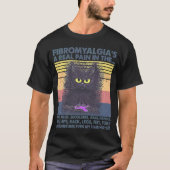 Fibromyalgie ist ein echter Schmerz im Kopfneck T-Shirt (Vorderseite)