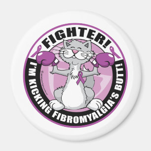 Fibromyalgie Kampfkatze Magnet