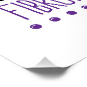 Fibromyalgie Krieg Fake gut sein Poster (Ecke)