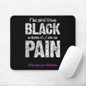 Fibromyalgie Krieger Chronischer Schmerz Fibro Bew Mousepad (Mit Mouse)
