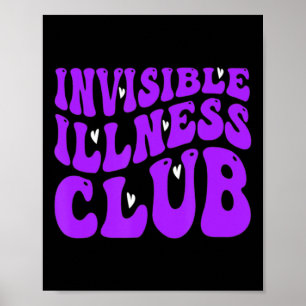 Fibromyalgie Krieger Groovy Fibromyalgie Bewusstse Poster