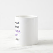 Fibromyalgie-Krieger, großartig Kaffeetasse (Mittel)