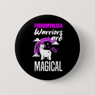 Fibromyalgie Krieger sind magische Einhornfibromya Button