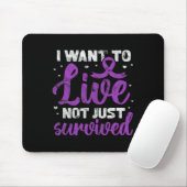 Fibromyalgie Krieger Wollte ich, um nicht nur Surv Mousepad (Mit Mouse)