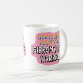 Fibromyalgie Kriegererkennungsgegner Kaffeetasse (VorderseiteRechts)