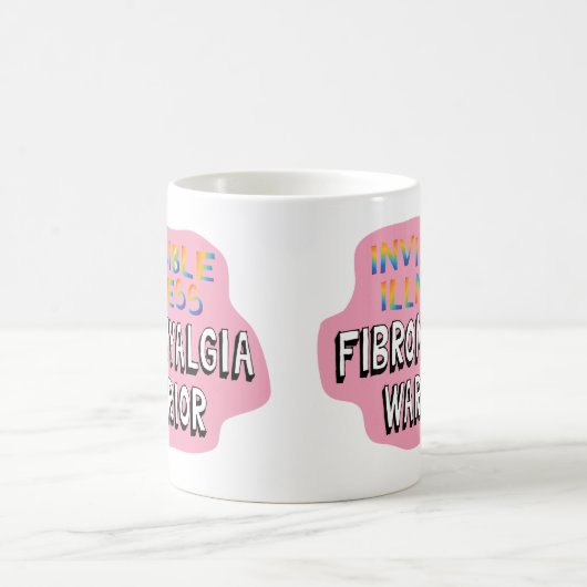Fibromyalgie Kriegererkennungsgegner Kaffeetasse (Mittel)