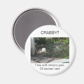 Fibromyalgie Magnet (Vorderseite/Rückseite)