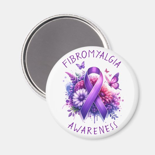 Fibromyalgie Magnet (Vorderseite/Rückseite)