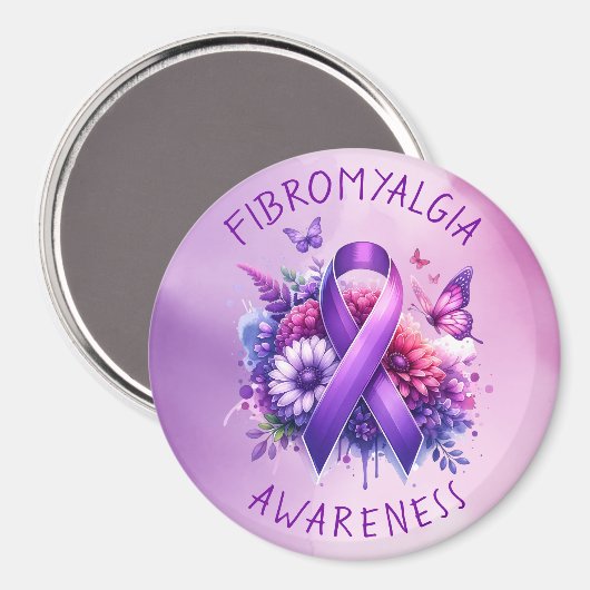 Fibromyalgie Magnet (Vorderseite/Rückseite)