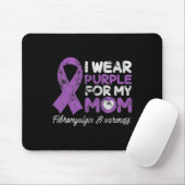 Fibromyalgie Mama Fibro Mutter Fibromyositis Suppl Mousepad (Mit Mouse)